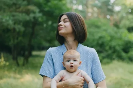 Sabina with Family